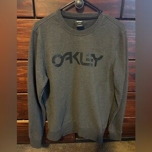 Oakley B1B Crew Sweater - Blackout Light Heather 
Size L